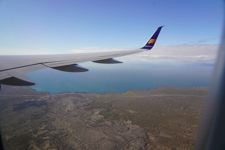 Aircraft departing Copenhagen