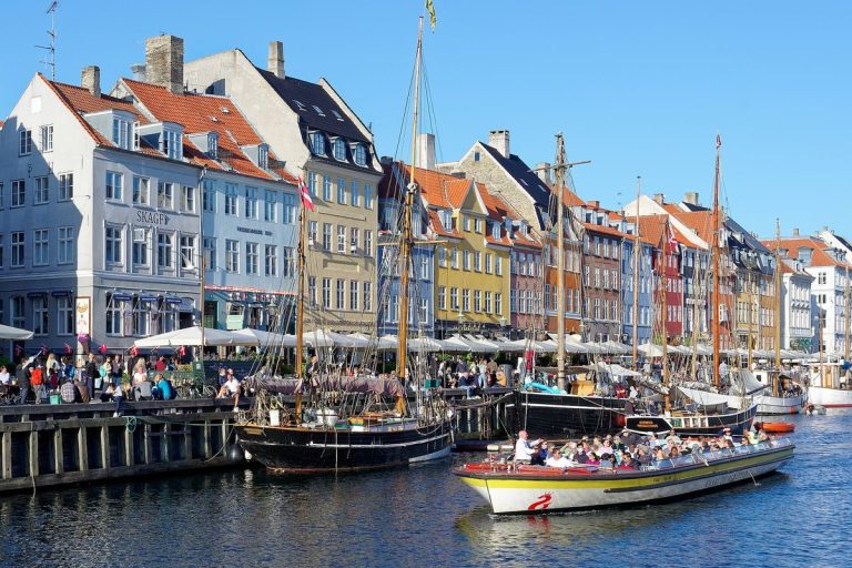 Boats in Nyhavn, Copenhagen