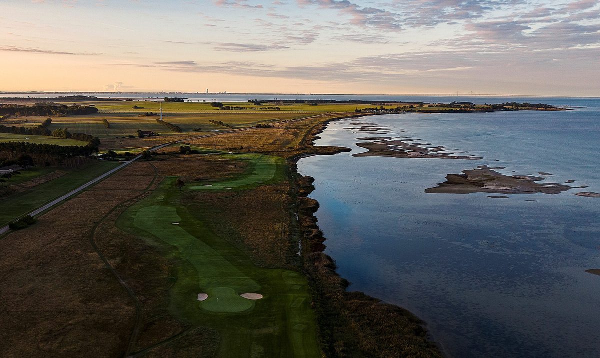 Coastal golf course near Barsebäck, Sweden