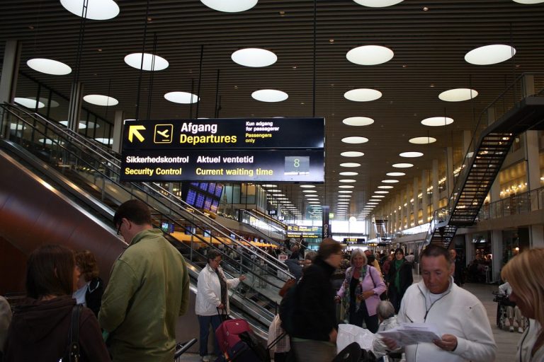 Copenhagen Airport arrivals area