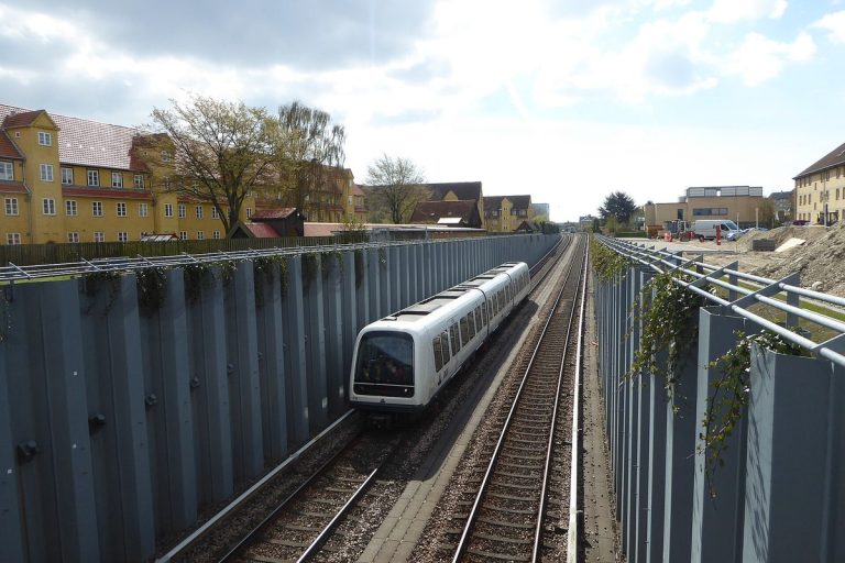 Copenhagen Metro train