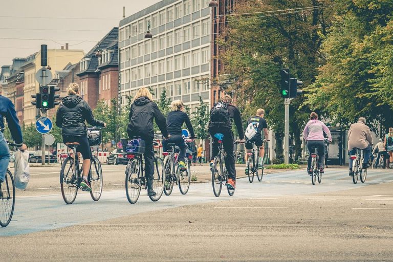Cyclists in Copenhagen