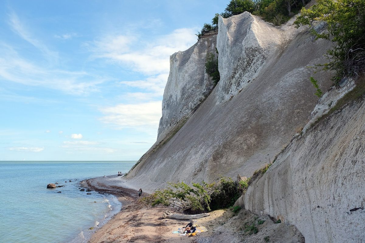 M&oslash;ns Klint chalk cliffs