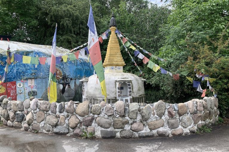 Stupa in Christiania, Copenhagen