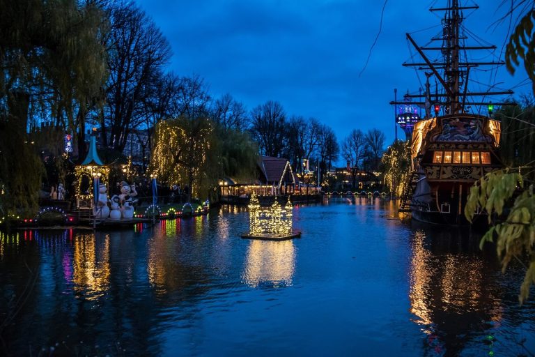 Tivoli Gardens at Christmas