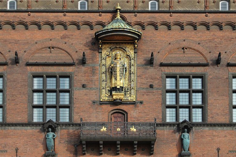 Windows of Copenhagen City Hall